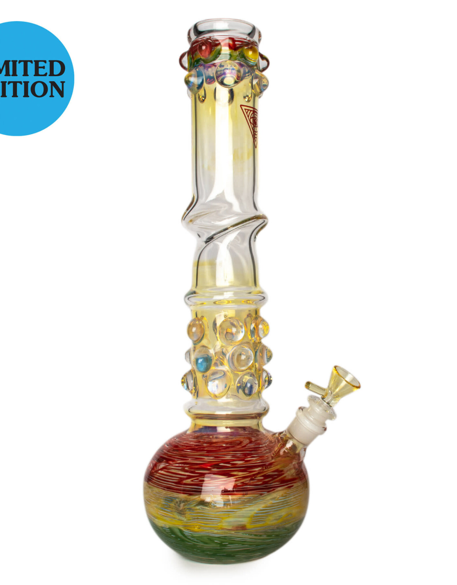 West Coast Gifts REG061RA 16" Mega Marble Bubble Base Water Pipe (Limited Edition)
