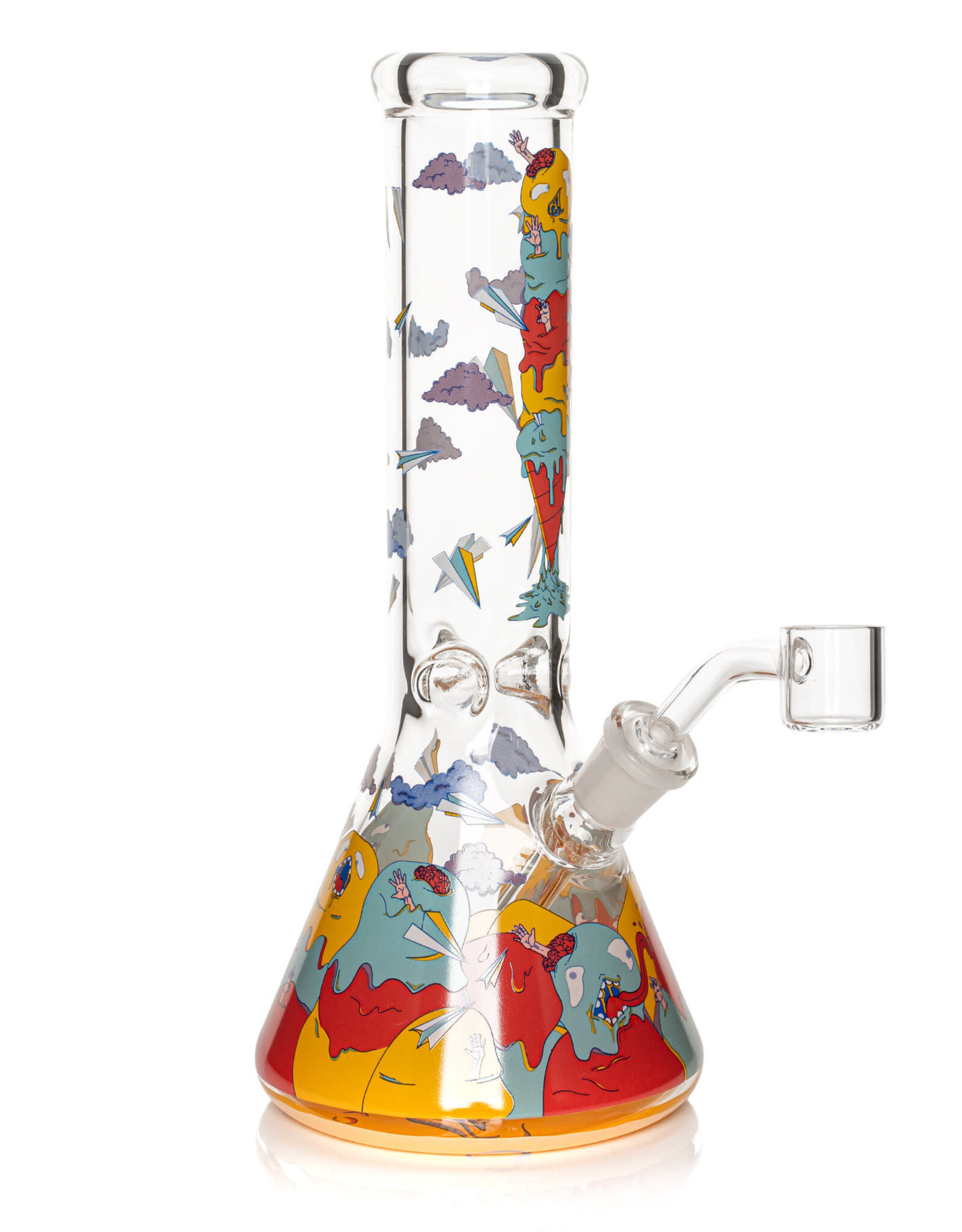 West Coast Gifts REG115 8.5" Ice Cream Mountain Concentrate Rig (Limited Edition)