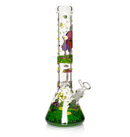 West Coast Gifts REG112 15" 7mm Thick Acid Bath Beaker Base Water Pipe (Limited Edition)