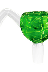 Red Eye Glass 14mm Van Halen Pull-Out GREEN/WHITE