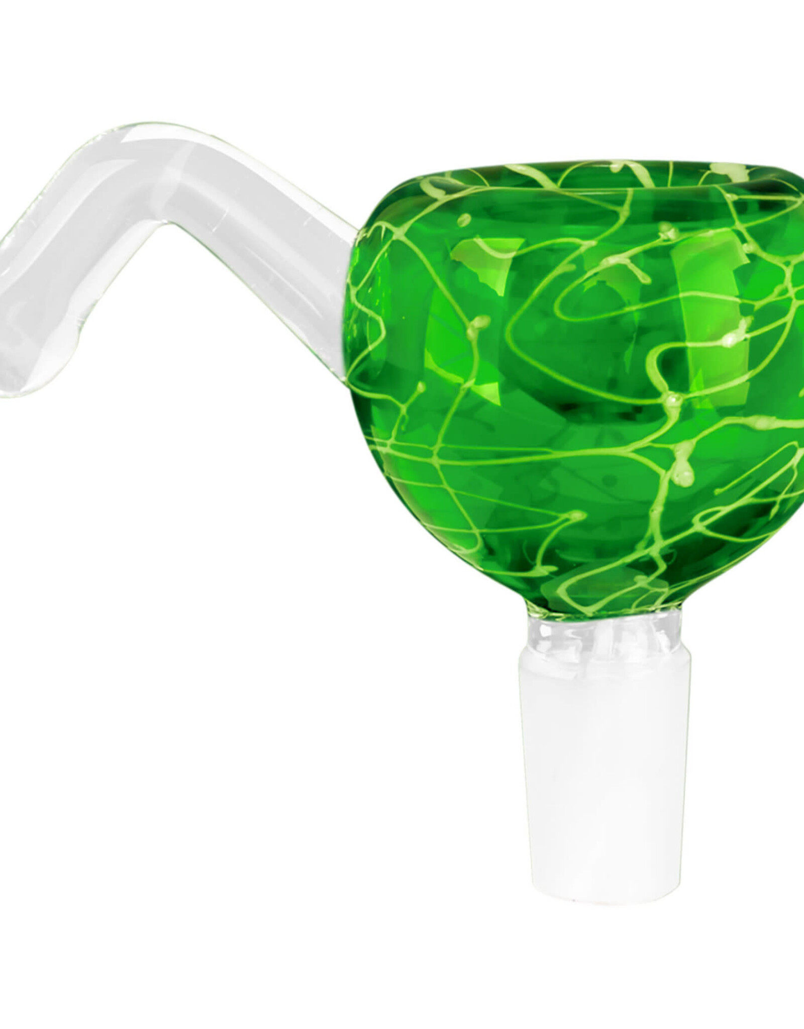 Red Eye Glass 14mm Van Halen Pull-Out GREEN/WHITE