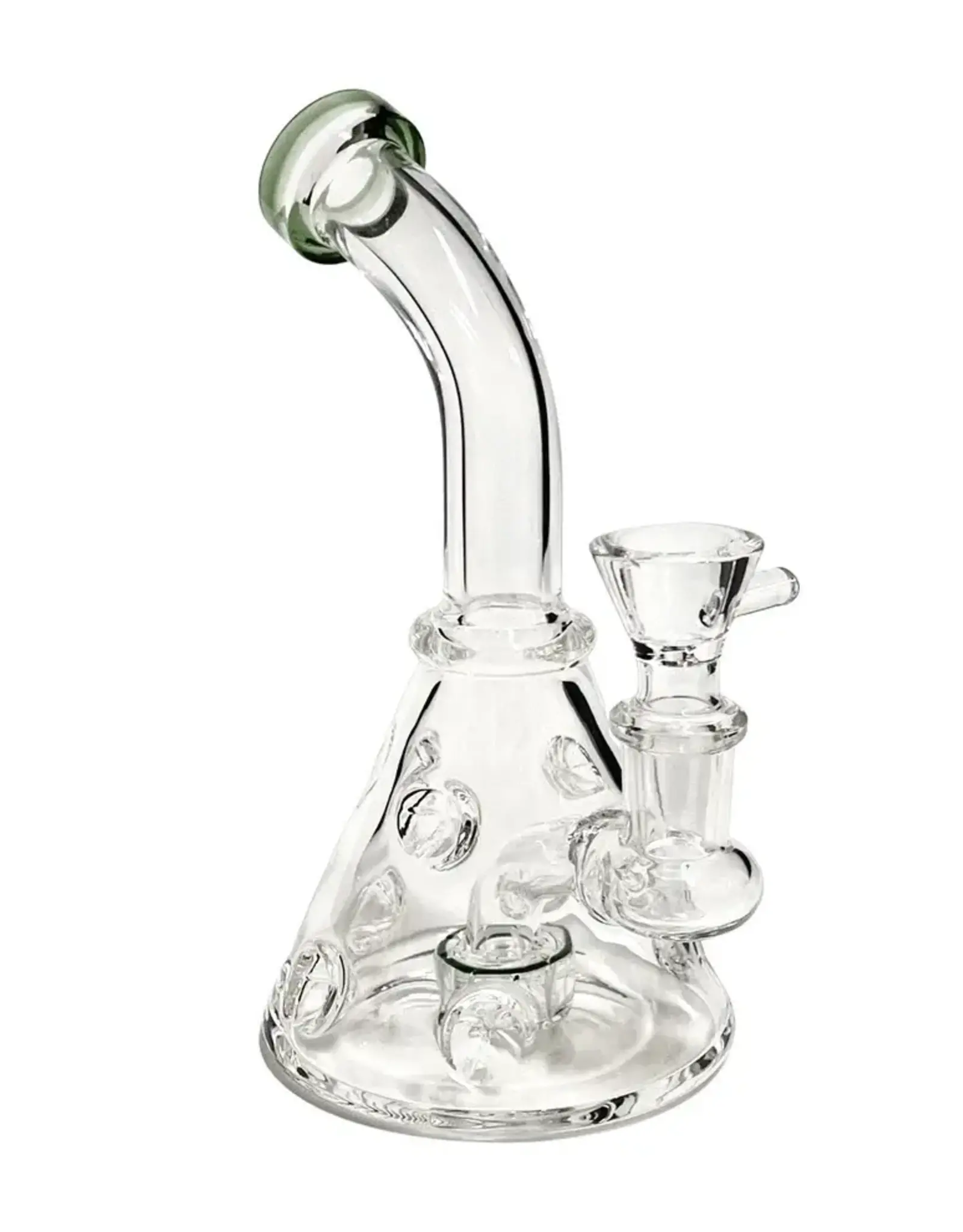 GLASS BONG YELLOW PERCOLATOR