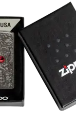 ZIPPO ARMOR CRYSTAL SKULL
