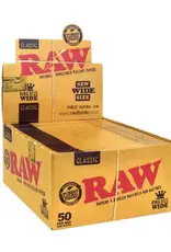 RAW CLASSIC UNFREFINED KING  WIDE