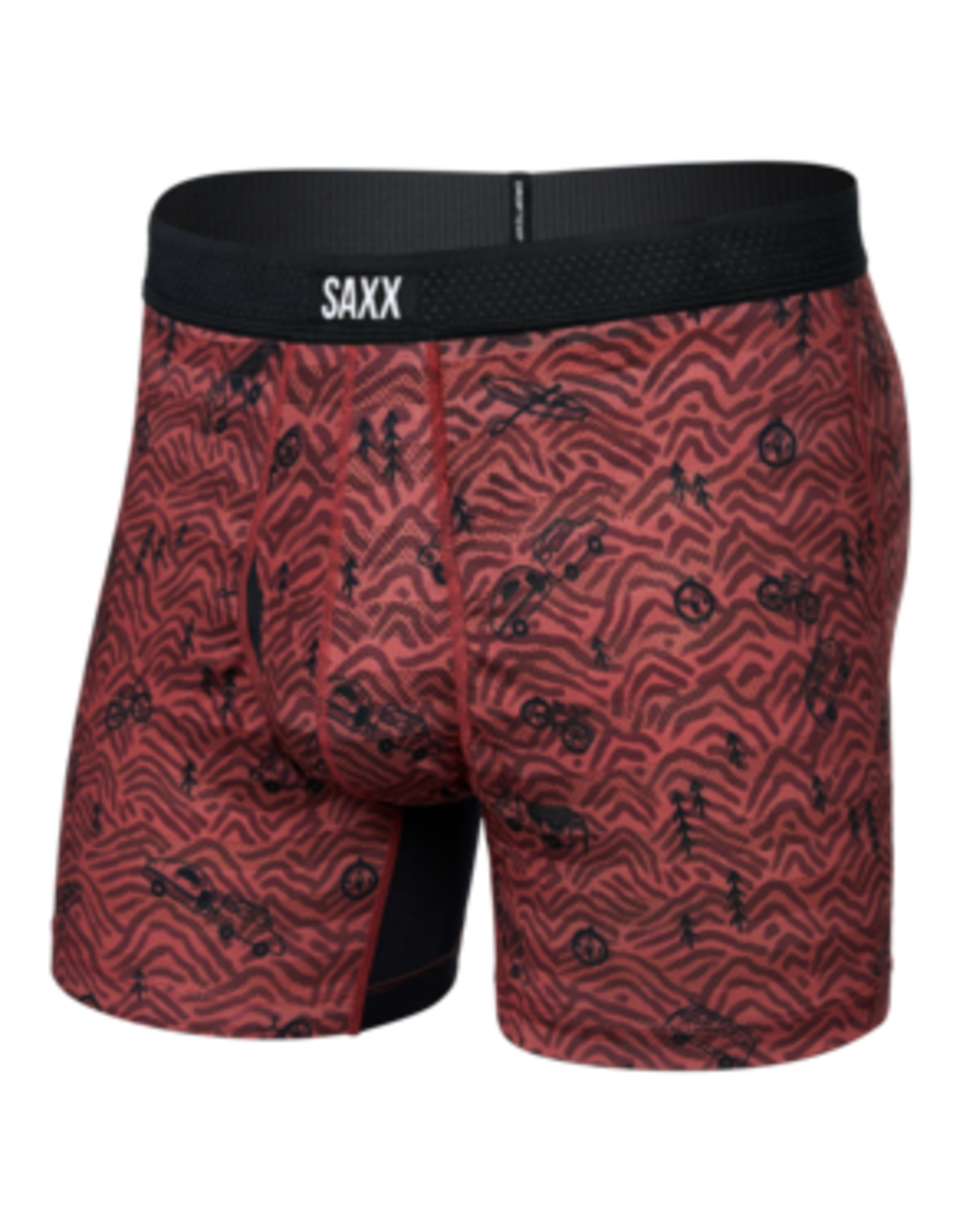 Saxx BB FLY- HEAD FOR THE HILLS COOL MESH