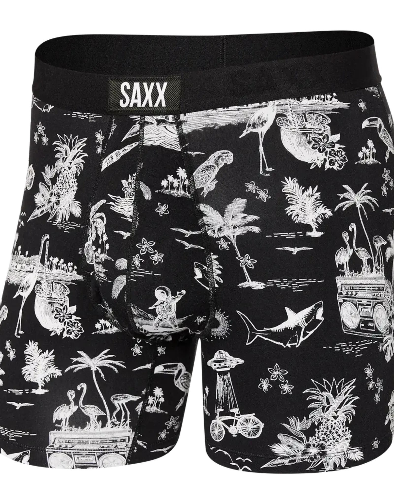 Saxx ULTRA SSOFT BB FLY- BLK ASTRO SURF AND TURF