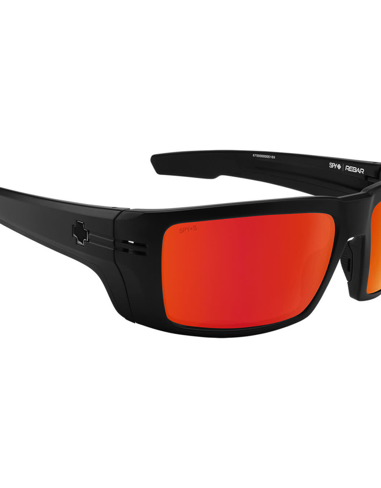 Rebar ANSI Matte Black - Happy Bronze Red Spectra Mirror