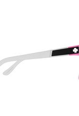 SPY Flynn 5050 Matte Pink Matte Translucent White - Happy Bronze Pink Mirro