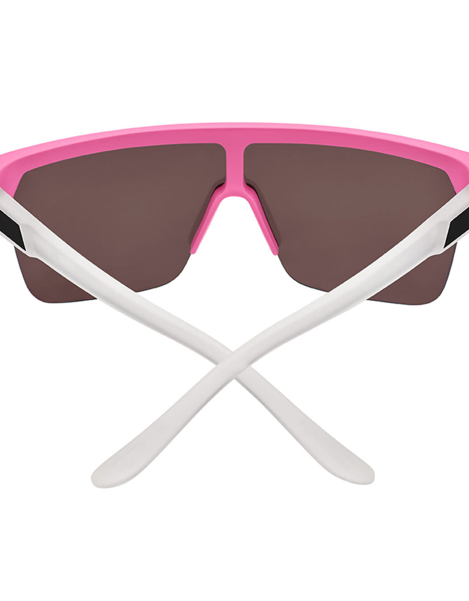 SPY Flynn 5050 Matte Pink Matte Translucent White - Happy Bronze Pink Mirro