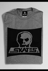 Skull Skates SKULL T-SHIRT BURBS /GREY L