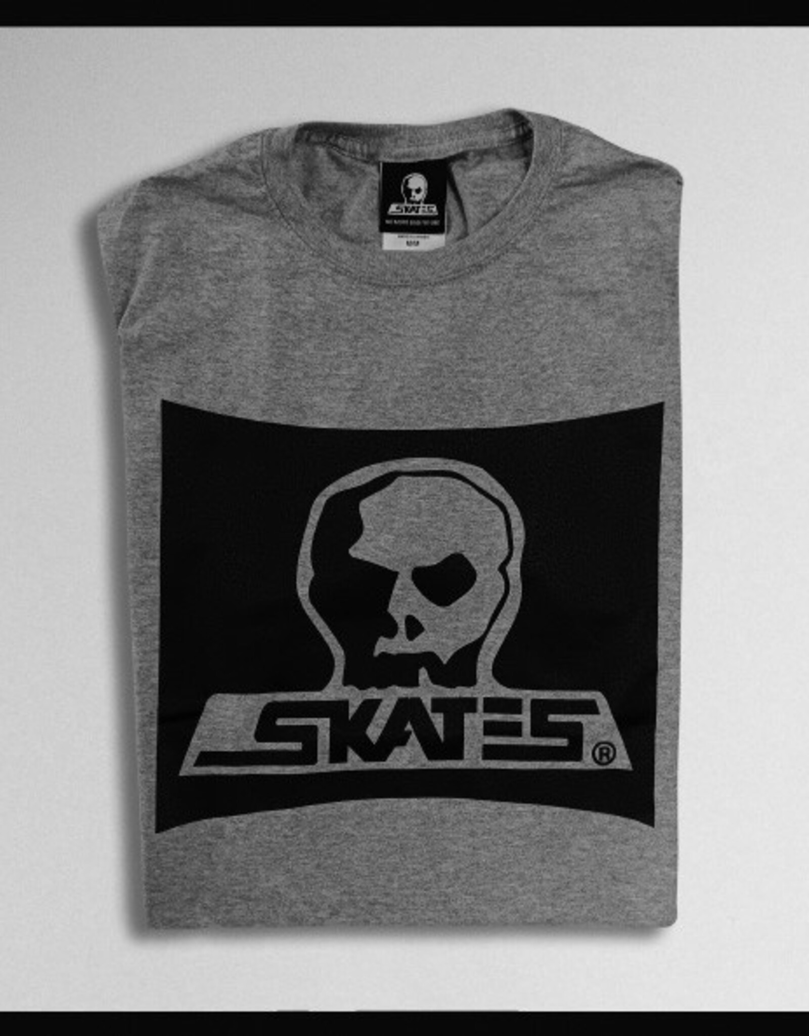 Skull Skates SKULL T-SHIRT BURBS /GREY L