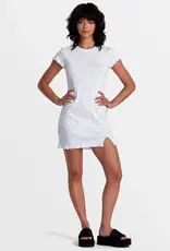 RVCA GIT IT POINTELLE DRESS