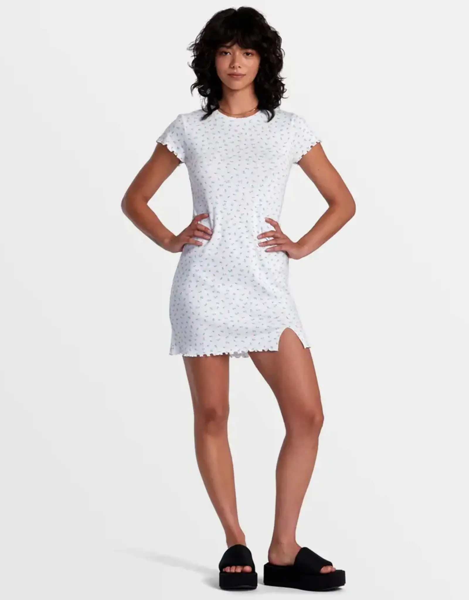RVCA GIT IT POINTELLE DRESS