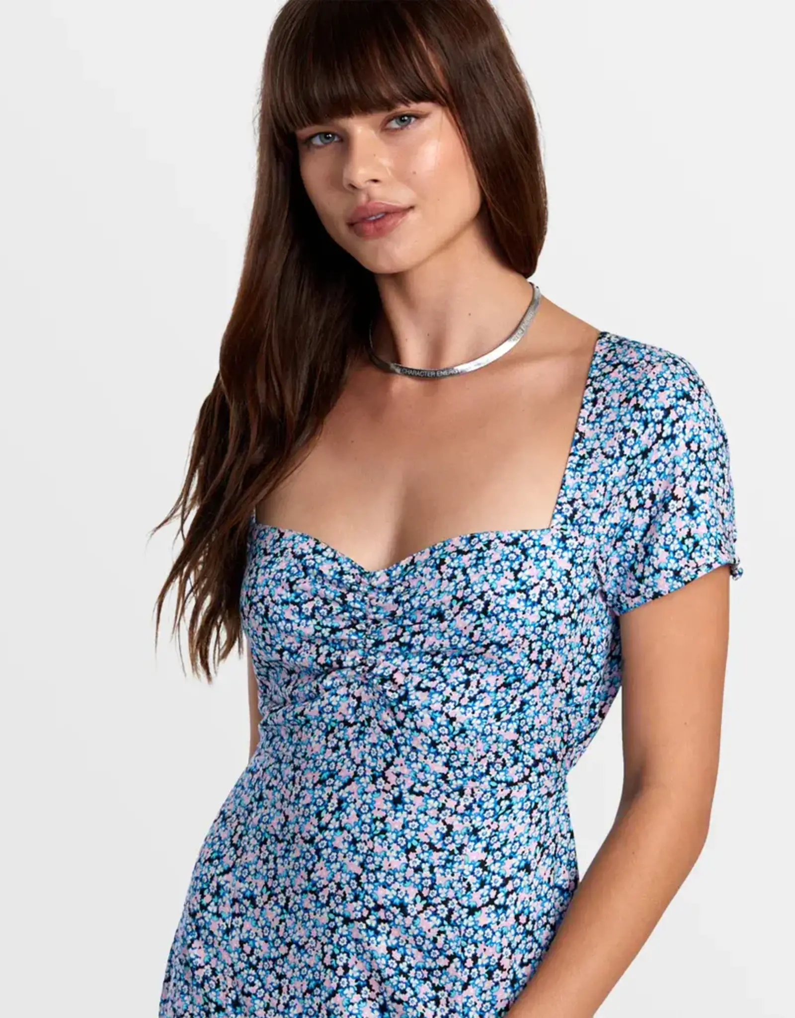 RVCA SECRETS MIDI DRESS