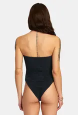 RVCA PALM GROOVES TUBULAR 1 PCS MED ONE-PIECE SWIMSUIT