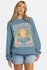 Billabong Ride In Oversized Crewneck Sweatshirt