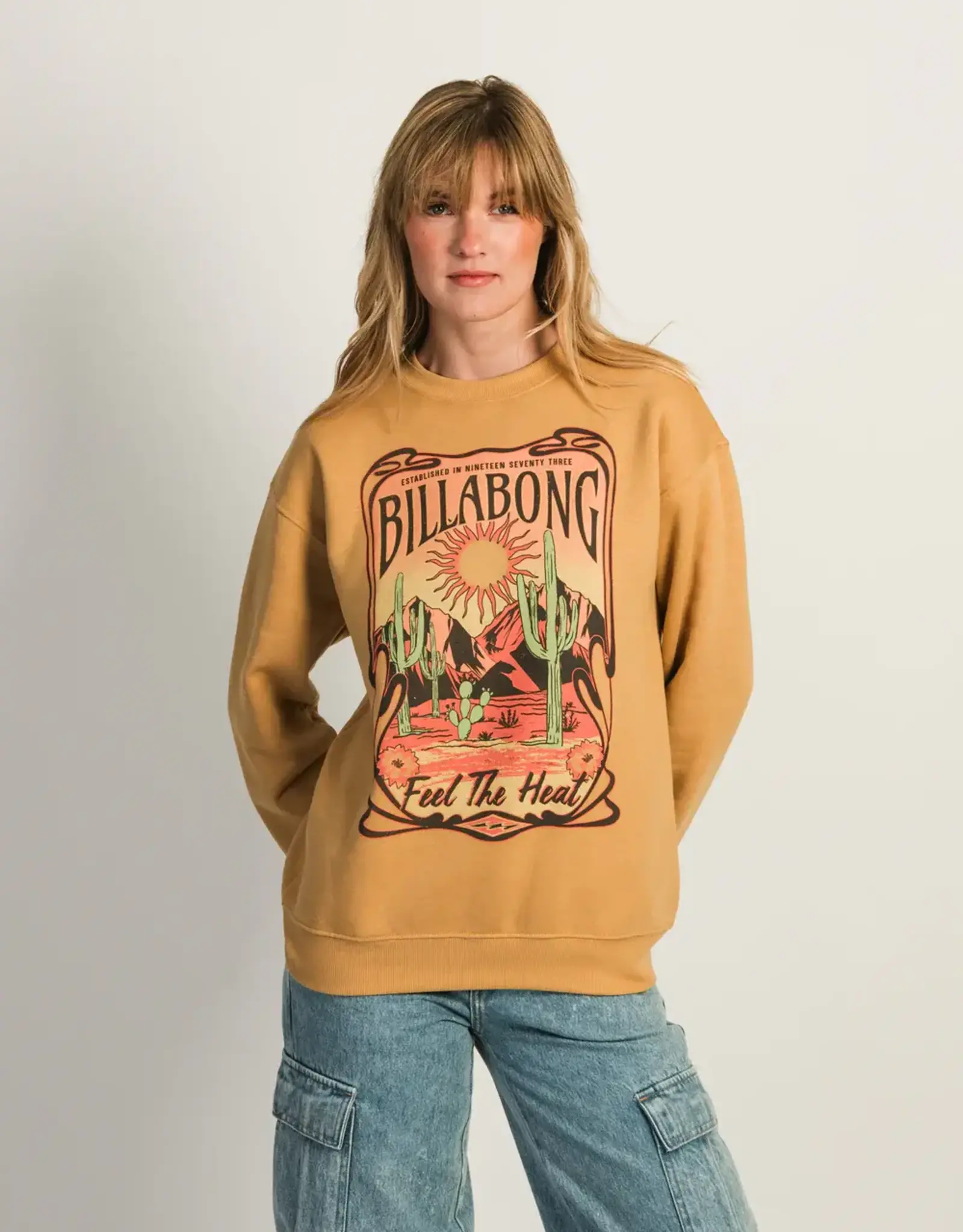 Billabong BILLABONG DESERT DRIFTER CREWNECK - HEMP