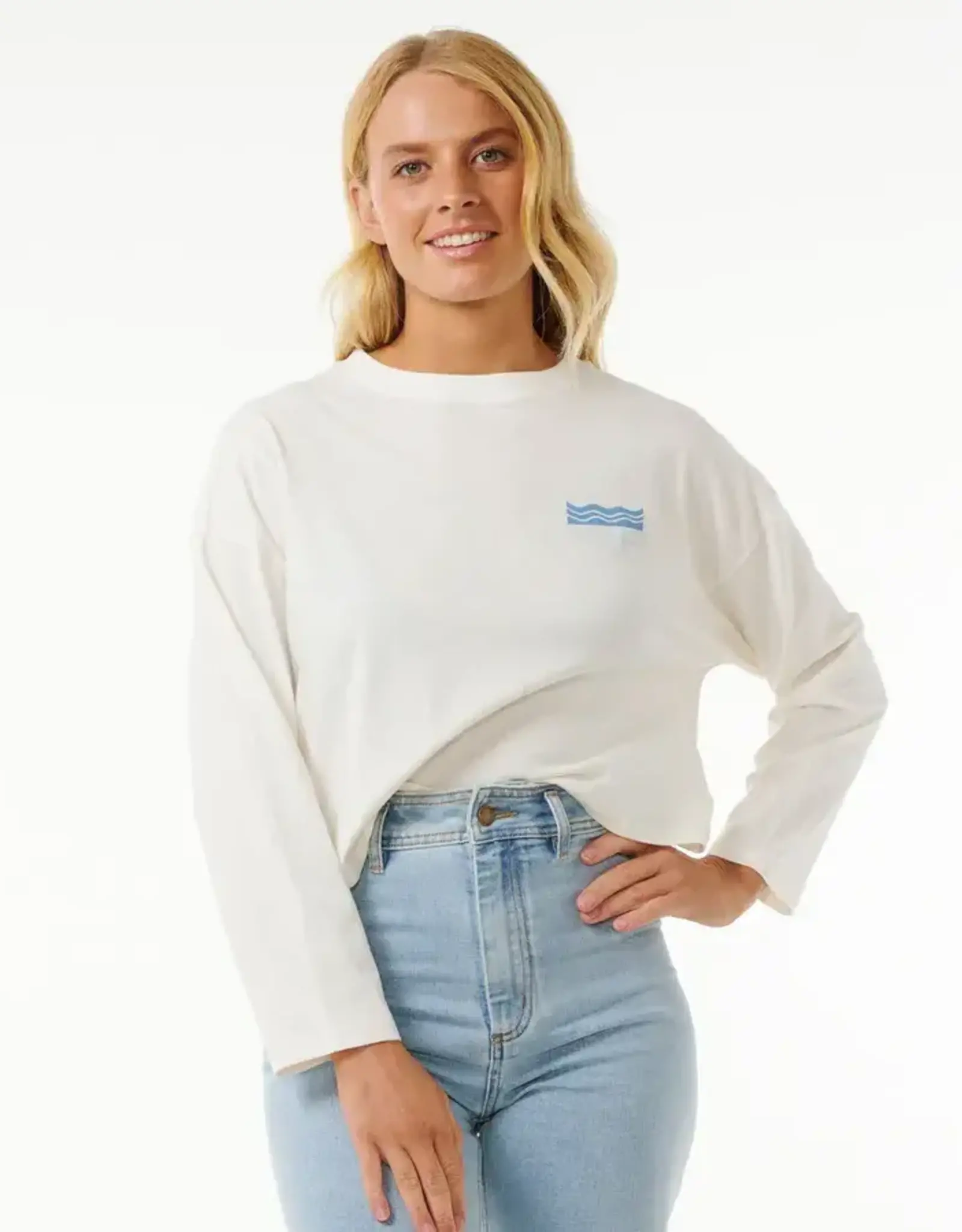 RIPCURL CUT LAPS LONG SLEEVE TEE