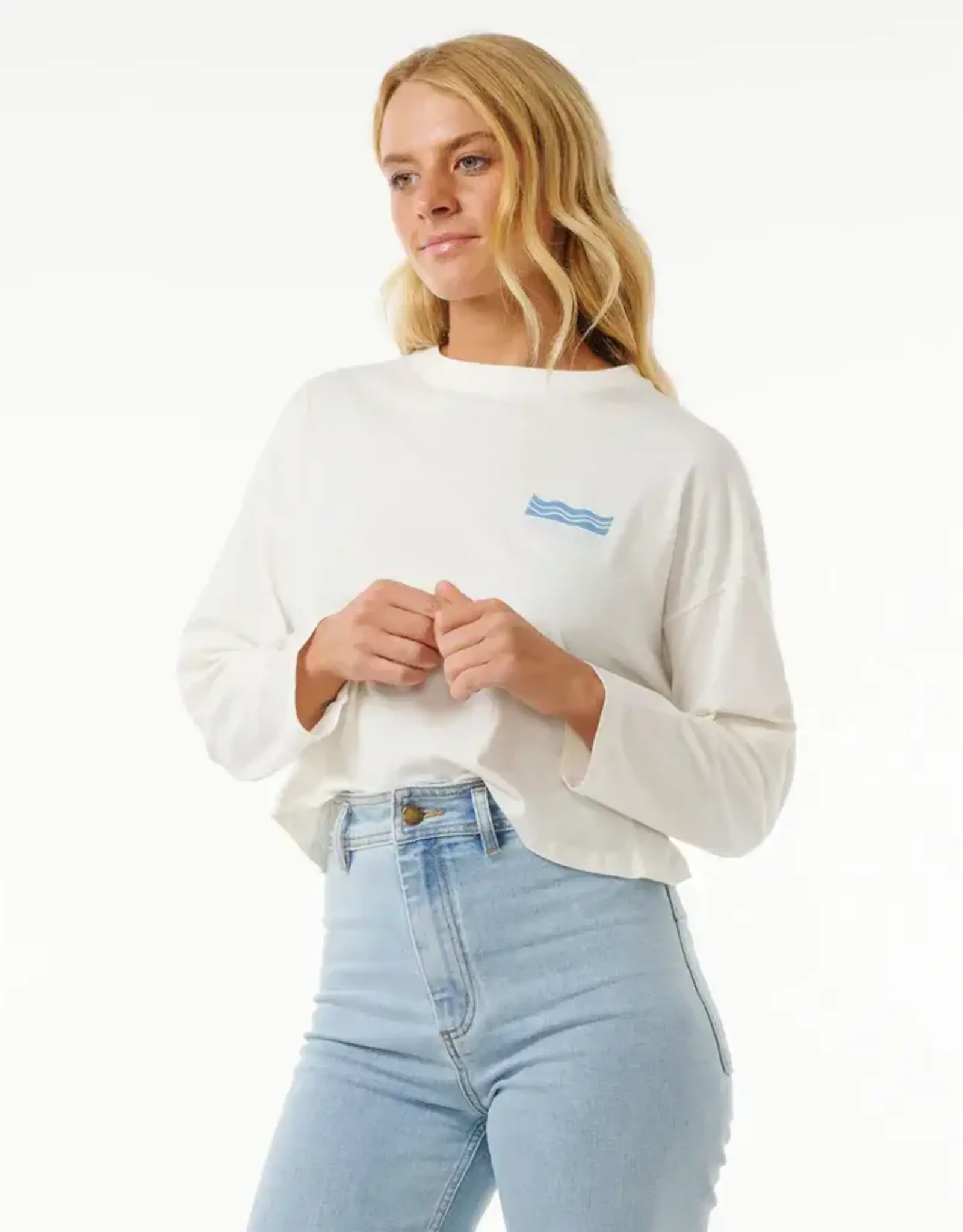 RIPCURL CUT LAPS LONG SLEEVE TEE