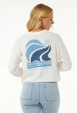 RIPCURL CUT LAPS LONG SLEEVE TEE