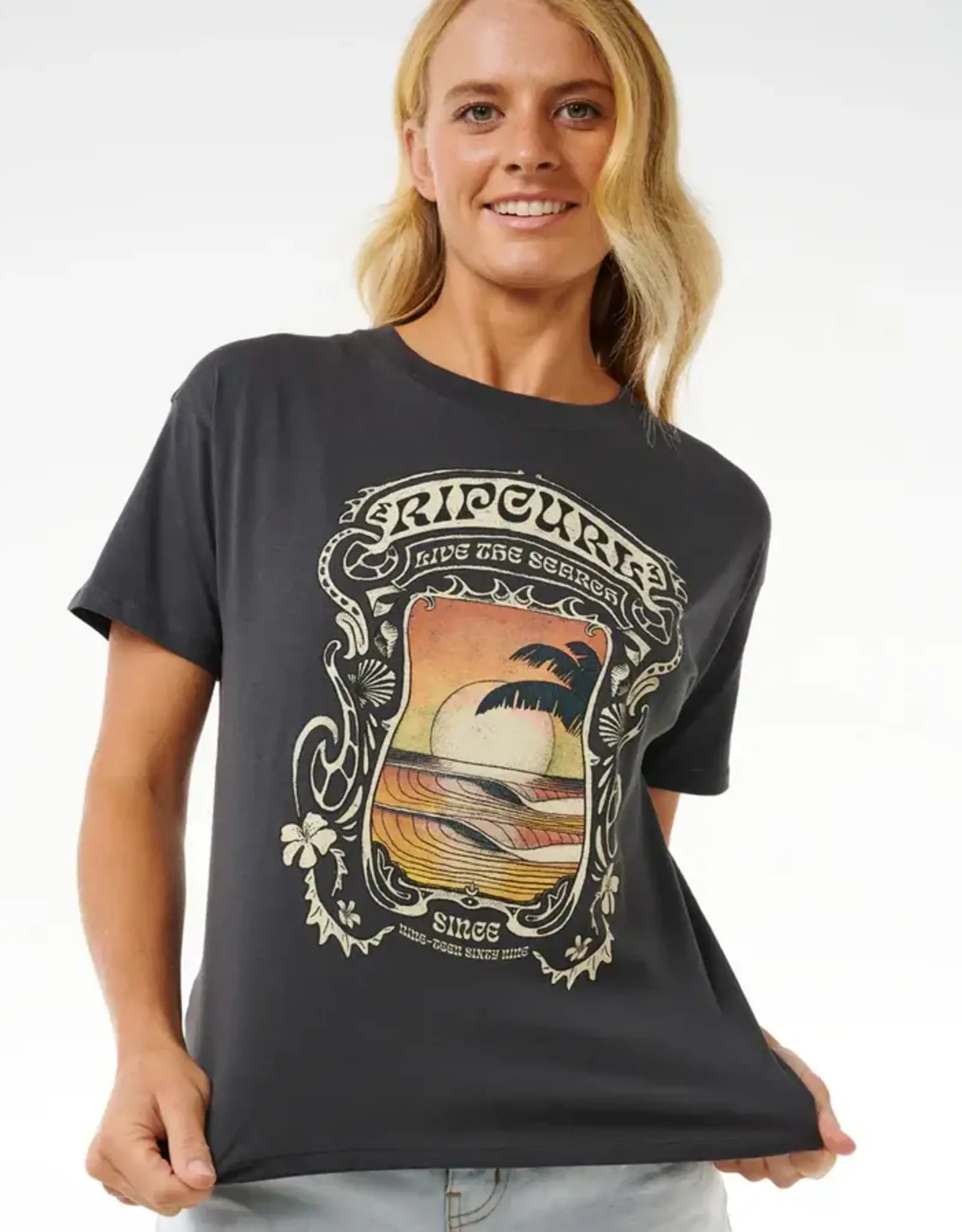 RIPCURL SEA SHELLS RELAXED TEE