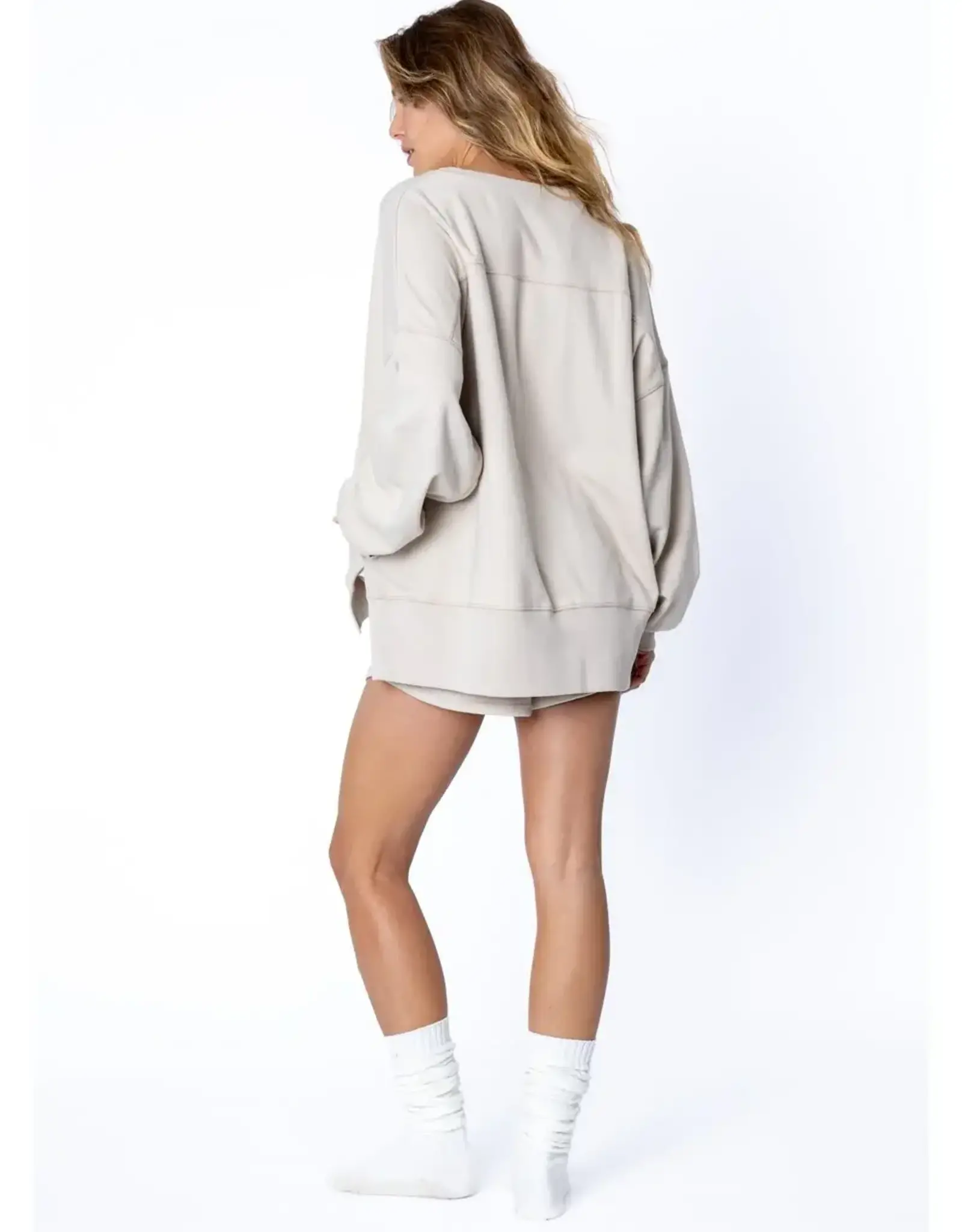 SOCIETY AMUSE RUMER LS FLEECE