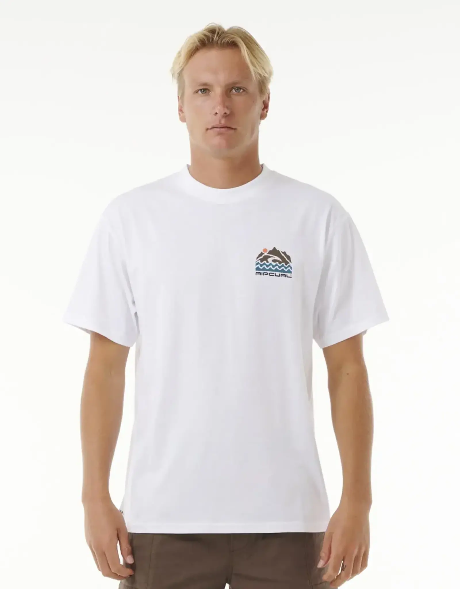 RIPCURL VAPORCOOL SEARCH TERK TEE