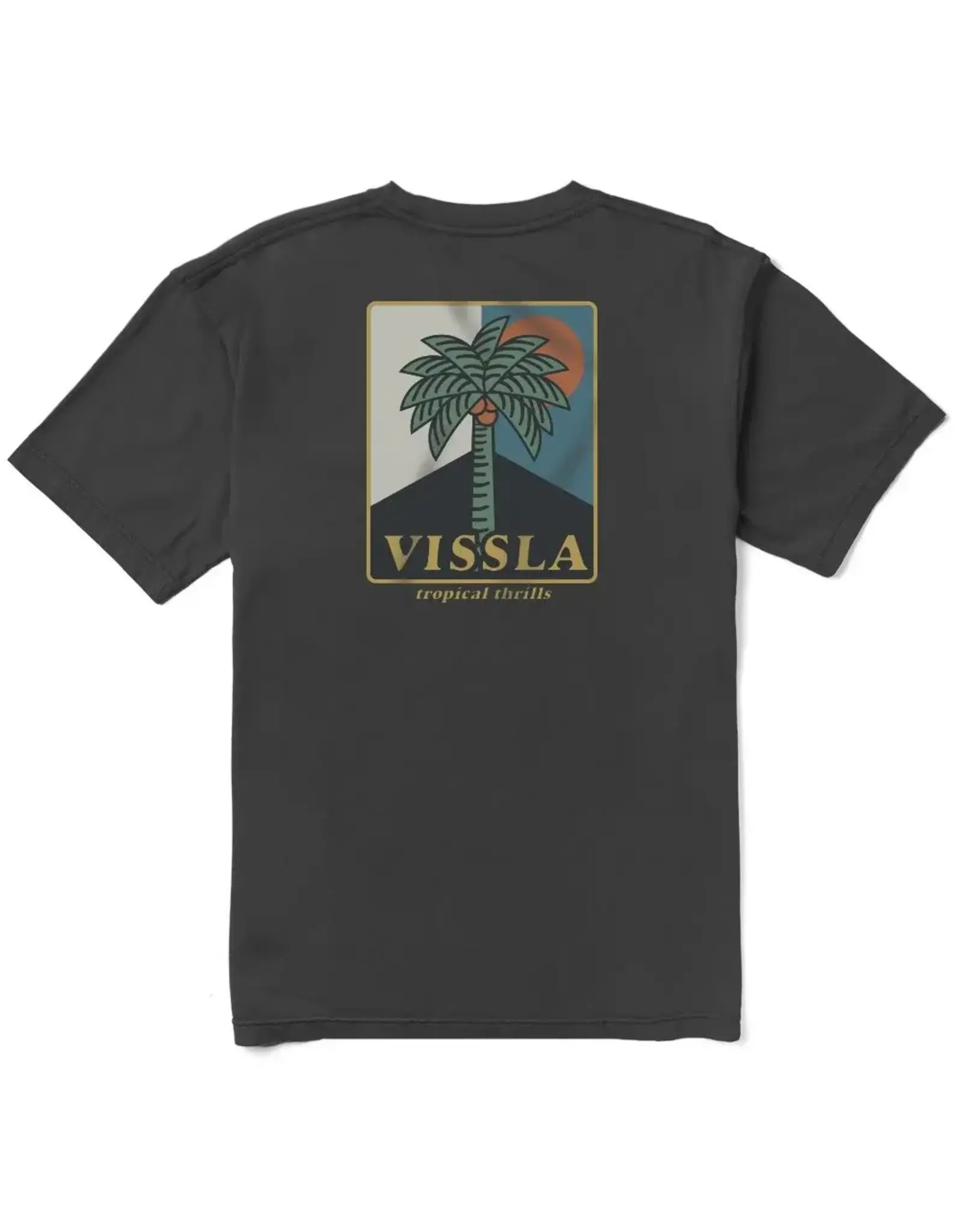 VISSLA TROPICAL THRILLS PREMIUM ORGANIC PKT TEE