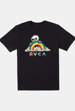 RVCA RAINBOW SKULLS SHORT SLEEVE