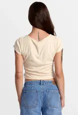 RVCA SWEET TEE WIDE RIB SHORT SLEEVE