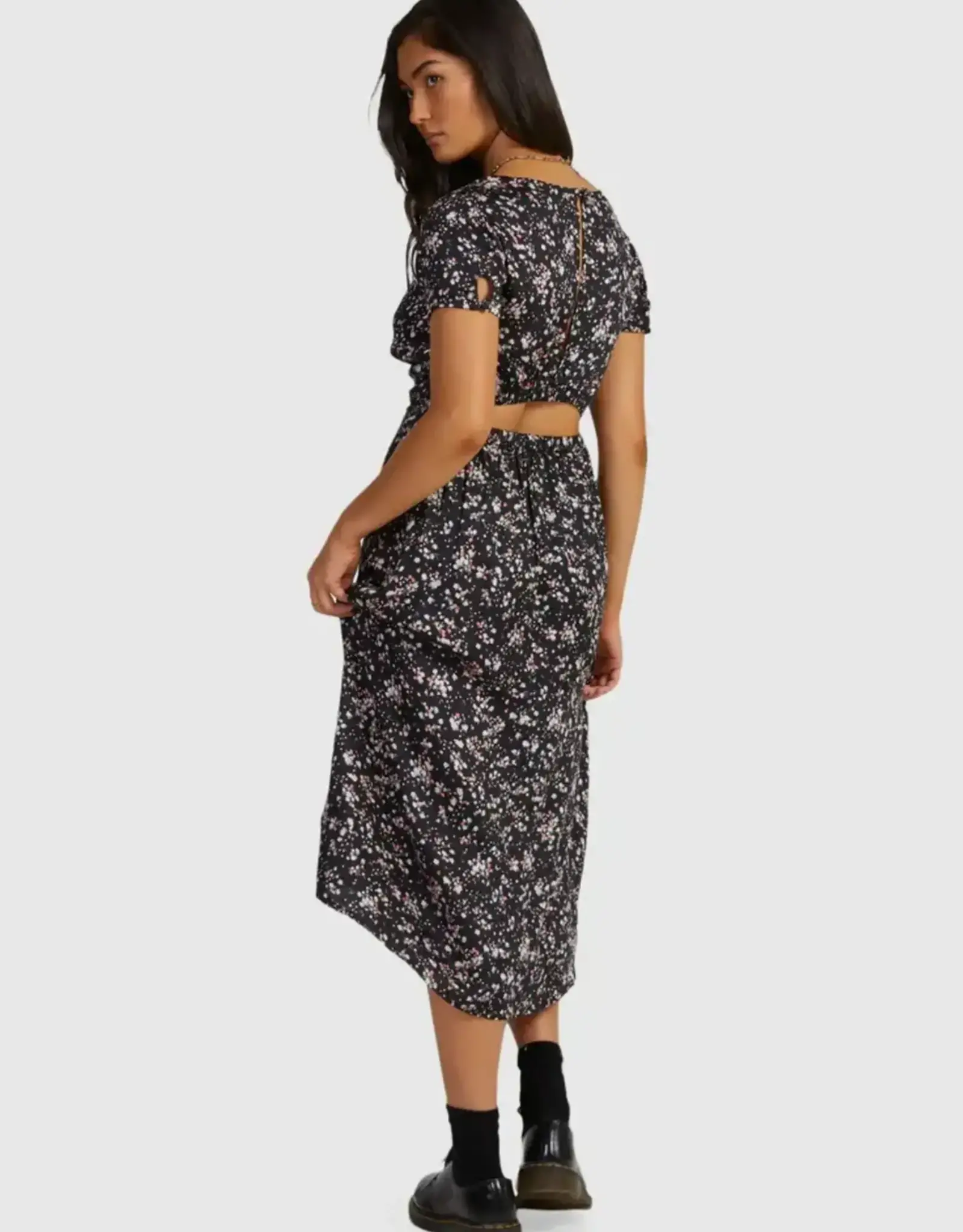 RVCA HEAVEN SENT MIDI DRESS