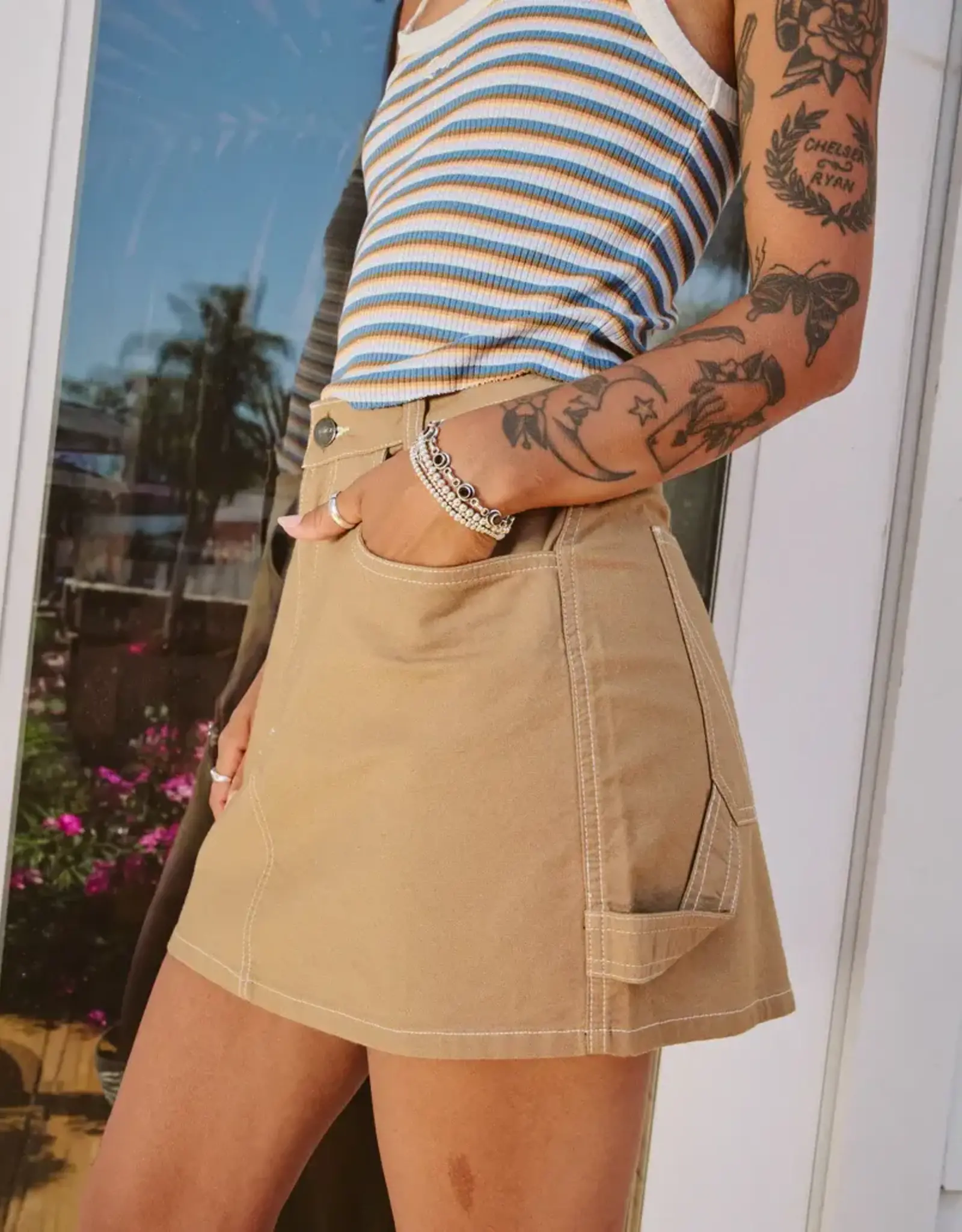 RVCA SPRING SHIFT SKIRT