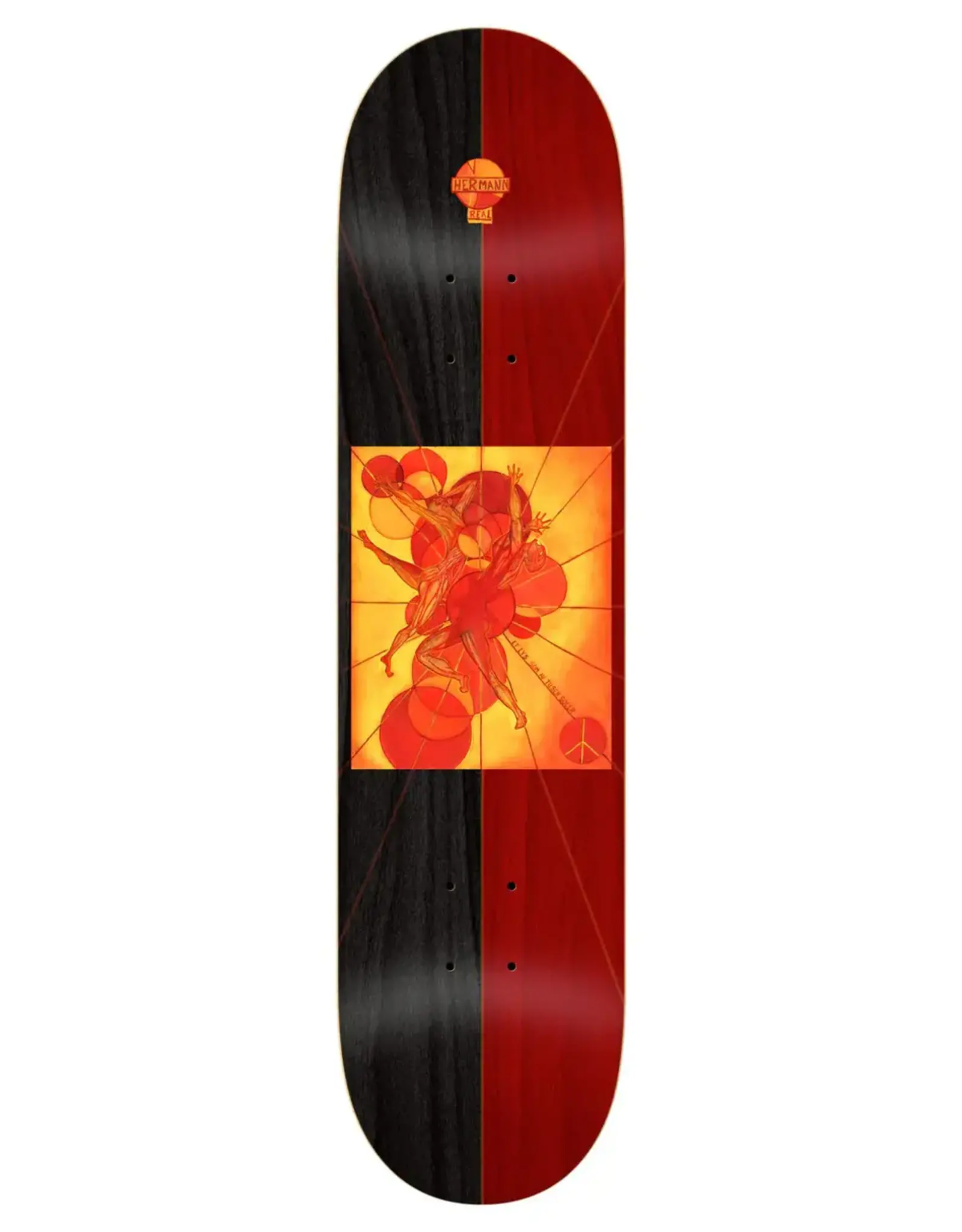 REAL SKATEBOARDS HERMANN A THOUSAND SUNS 8.06  TRUE FIT