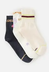 RIPCURL MIXED SOCKS 3 PACK