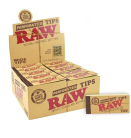 RAW RA040  Wide Perforated Rolling Tips