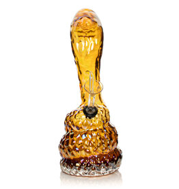 West Coast Gifts RM95  10" Platinum Metallic Cobra Water Pipe