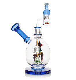 Red Eye Glass 2446   6.5" Sealife Concentrate Rig Set