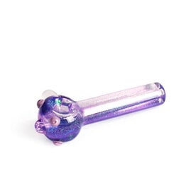 Red Eye Glass 3147PP   4.5'' Sparkle Liquid Hand Pipe