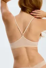 BLUSH THE MICRO LACE TRIM BRALETTE