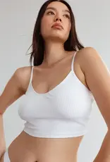 BLUSH THE RIB CROP CAMI