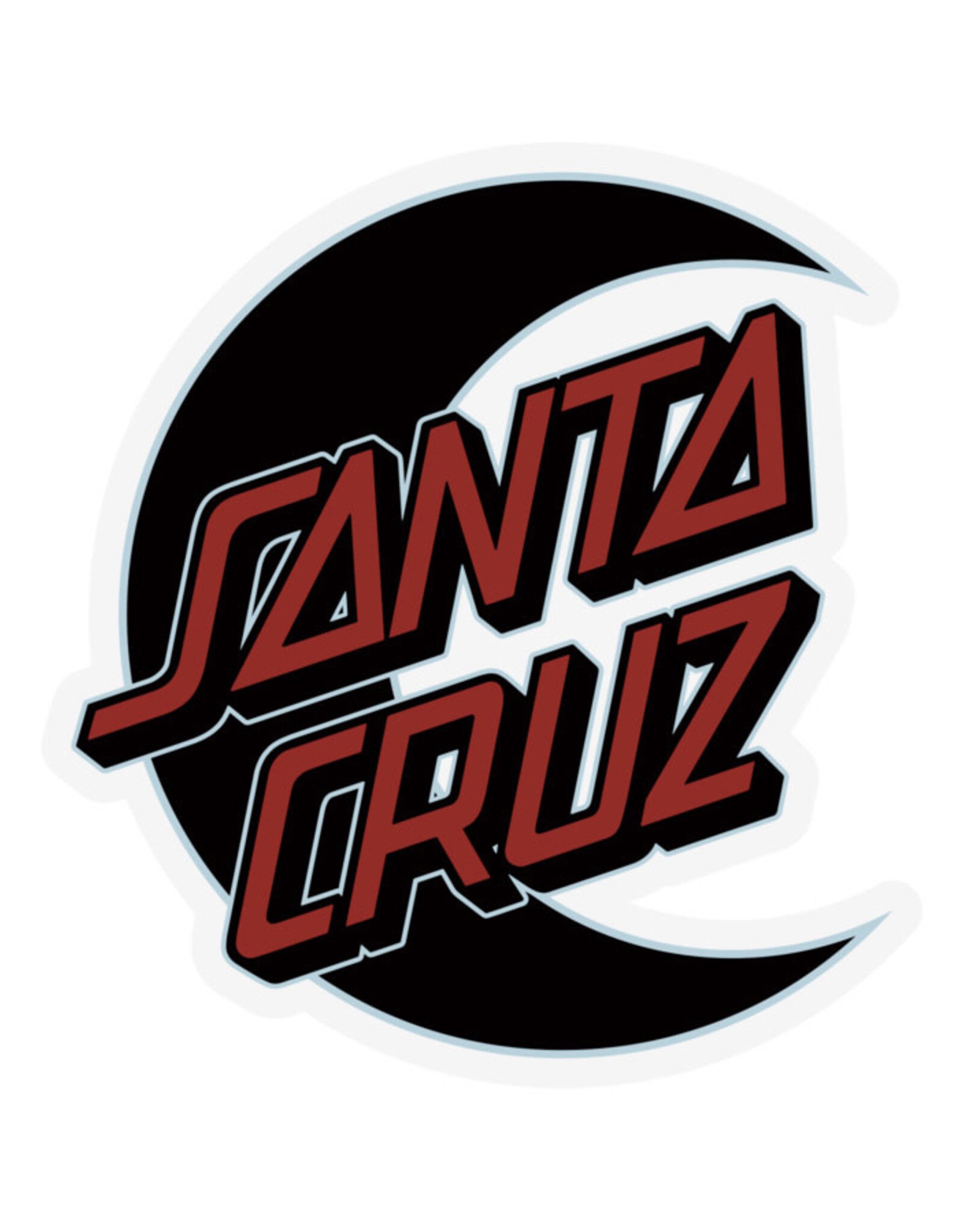 Santa Cruz SANTA CRUZ STICKERS EMPTY MOON DOT 4in