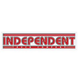 Independent INDY STICKERS T/C BAUHAUS 6in