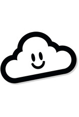Thank You THANK YOU STICKERS CLOUDY