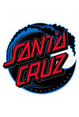 Santa Cruz SANTA CRUZ STICKERS VACANT WAVE DOT 4in