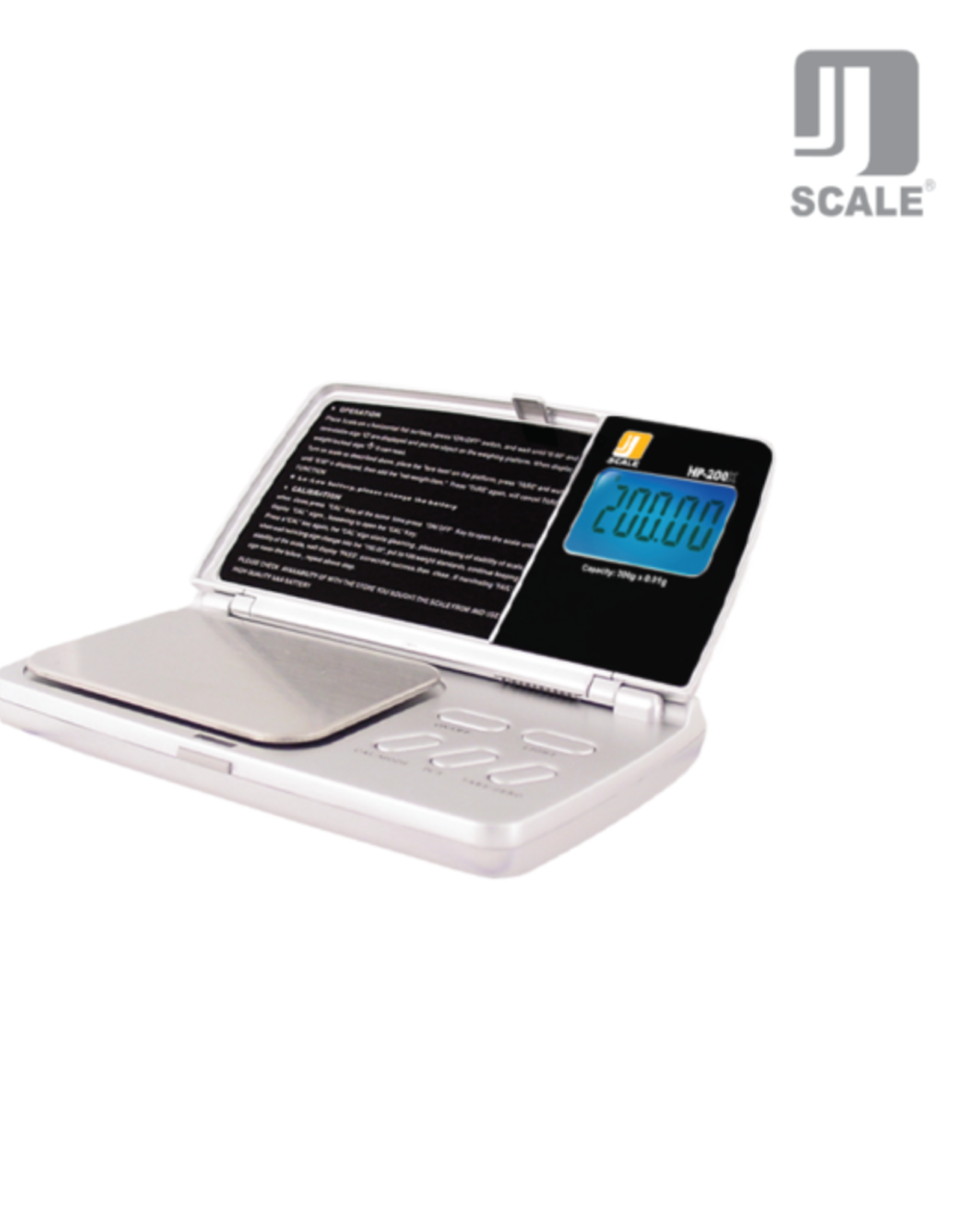 Jennings JENNINGS HP200x SCALE includes 2 100g weights - 200g x 0.01 (10YR WARRANTY)