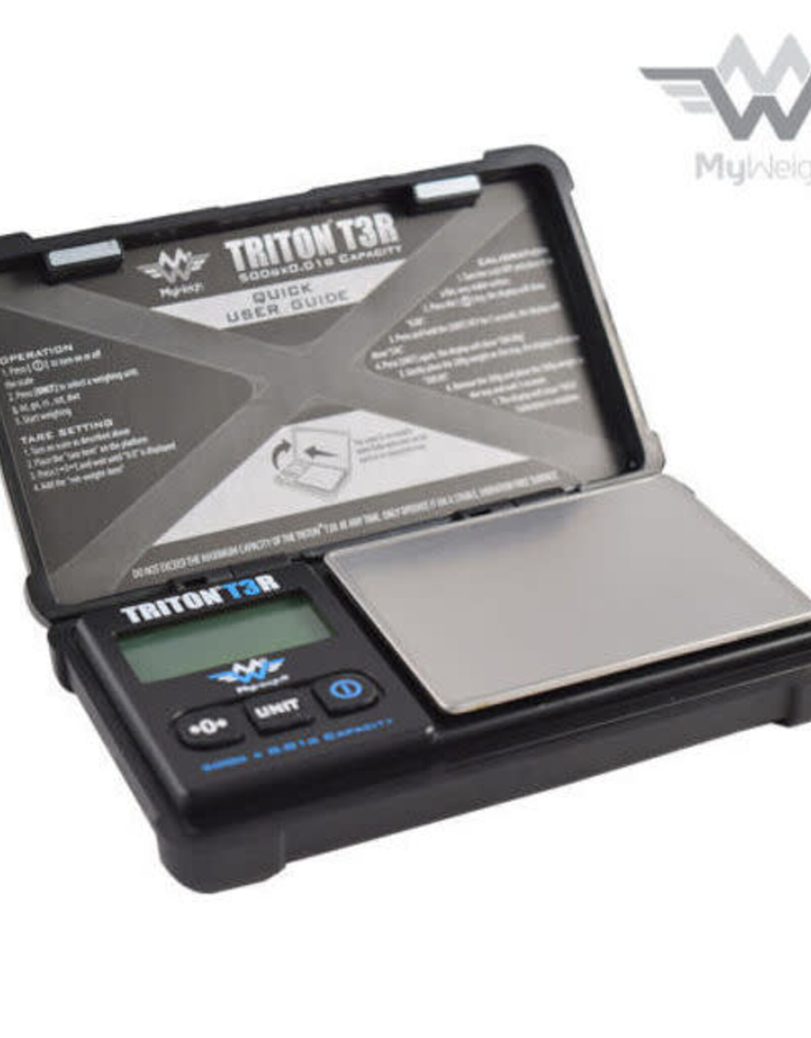 My Weigh MY WEIGH TRITON T3-500 RECHARGABLE SCALE - 500g x 0.01