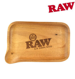 RAW RAW TRAY WOOD w/SPOUT