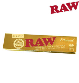 RAW RAW CLASSIC ETHEREAL PHENOMENALLY THIN ROLLING PAPERS KING SIZE SLIM