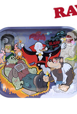 RAW RAW MONSTER SESH ROLLING TRAY TIN LARGE 35.5cm x 27.5cm