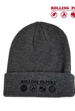 RAW ROLLING PAPER GREY BEANIES